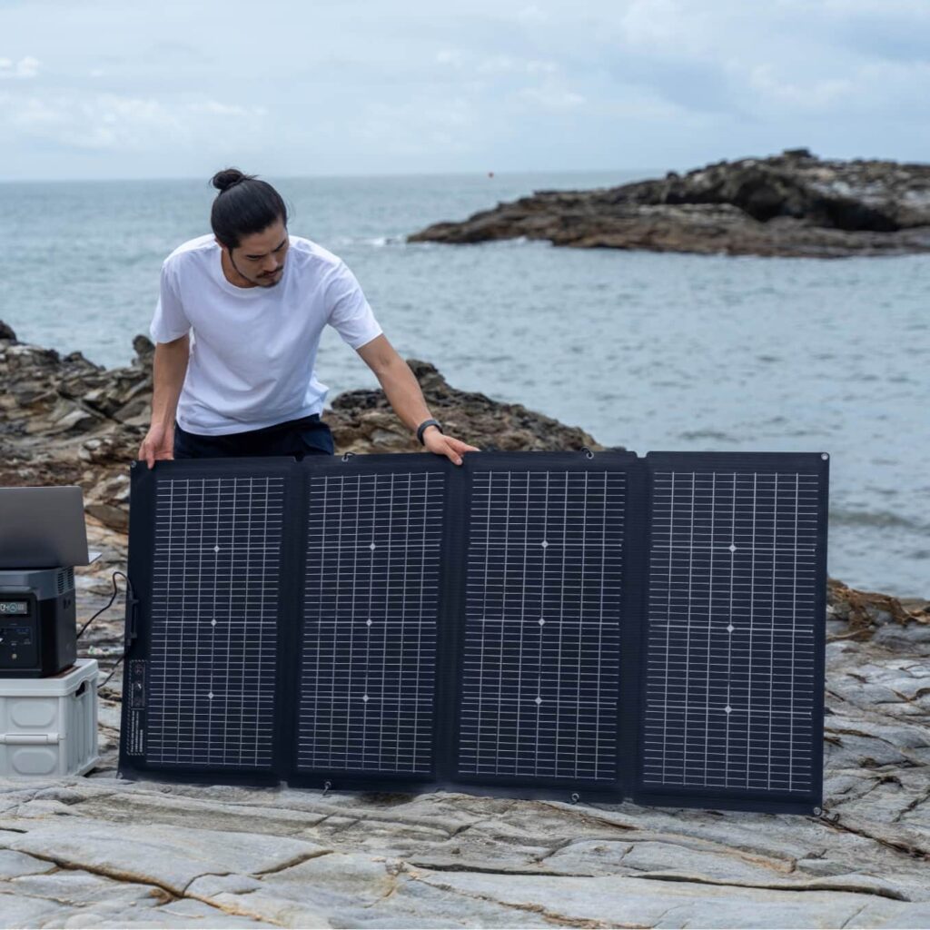 EcoFlow 220W Bifacial Portable Solar Panel - Image 5