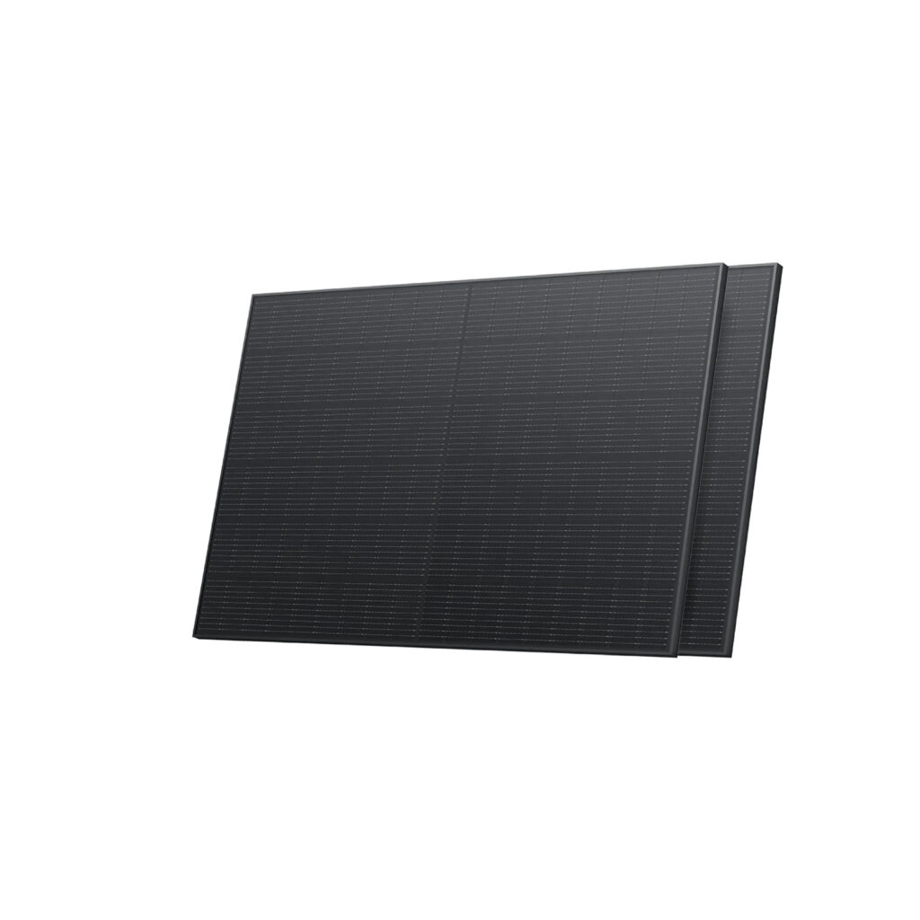 Set of 2 EcoFlow 400W Solar Panels (Rigid) + Mounting - Image 2