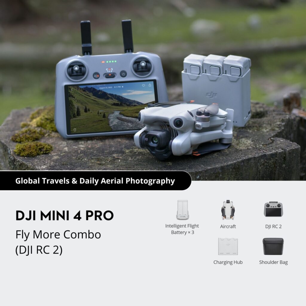 DJI Mini 4 Pro Fly More Combo (DJI RC 2) - Image 8
