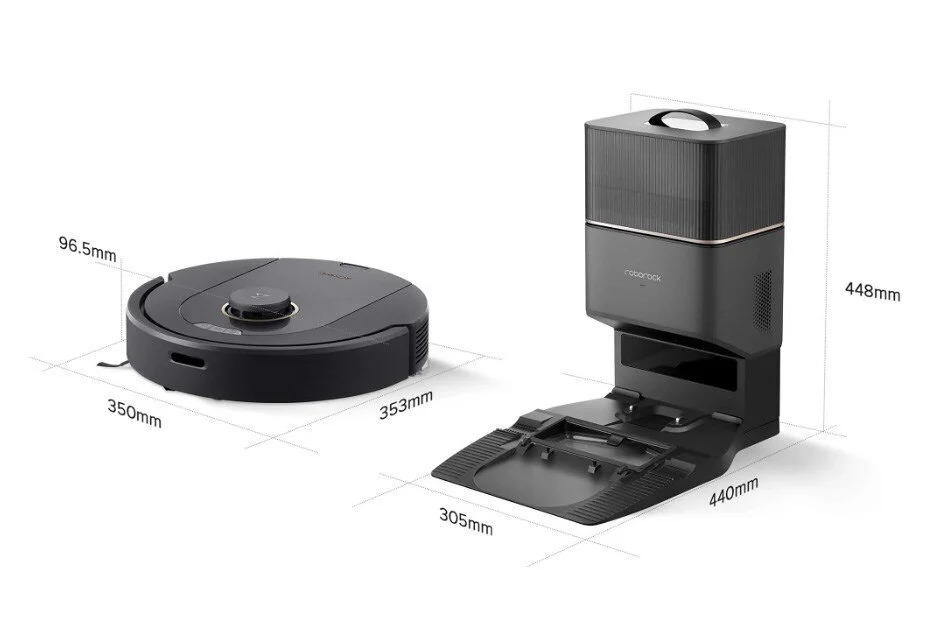 Robot tolmuimeja isepuhastusjaamaga Roborock Q5 Pro Plus Black - obrazek 11