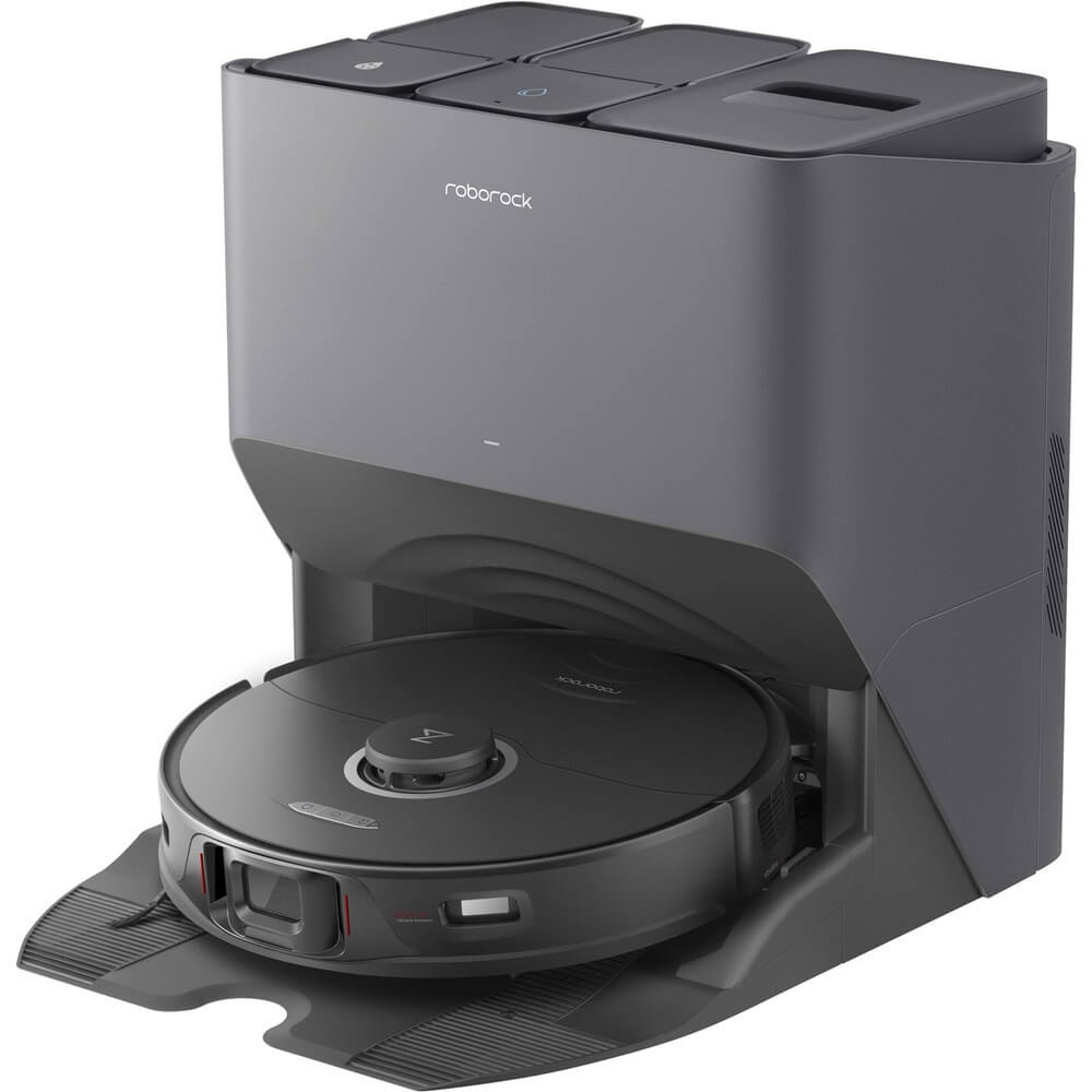 Robot tolmuimeja isepuhastusjaamaga Roborock S8 Pro Ultra Black